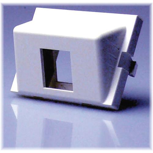 NTW 3UN B-KYA1W UniMedia 2-Port Angled Single Keystone Blank Module