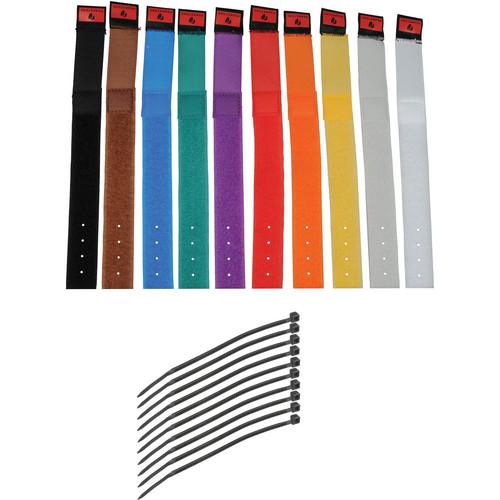 Pearstone 1 x 9" Touch Fastener Cable Straps