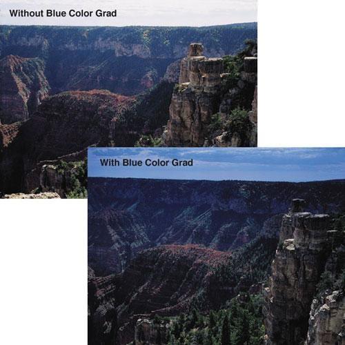 Tiffen 5.65 x 5.65" Blue 3 Hard Edge Graduated Filter