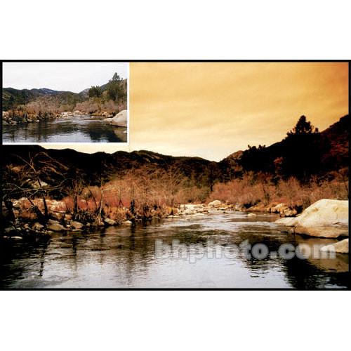 Cokin A Series Hard-Edge Graduated Fluorescent Orange 0.5 Filter