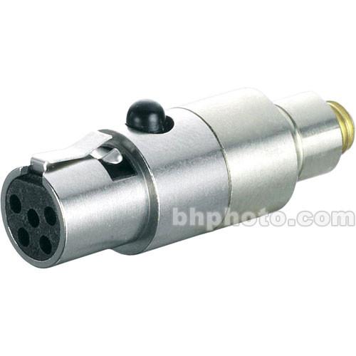 DPA Microphones DAD6021 Miniature Series Microdot to TA5F Microphone Adapter for Audio-Technica ATWU-101 and Lectrosonics Transmitters