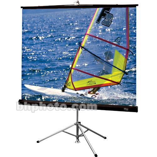 Draper Diplomat R Portable Tripod Projection Screen - 69 x 92" - 120" Diagonal - Video Format - Matte White with Black Plastisol Case