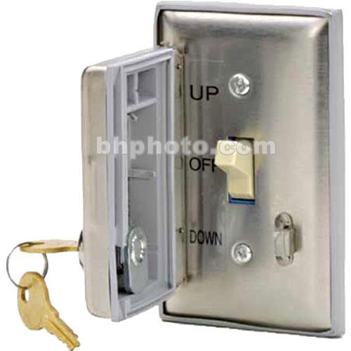 Draper Key Operated Switch with Locking Coverplate