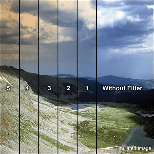 LEE Filters 100 x 150mm Hard-Edge Graduated Chocolate 5 Filter