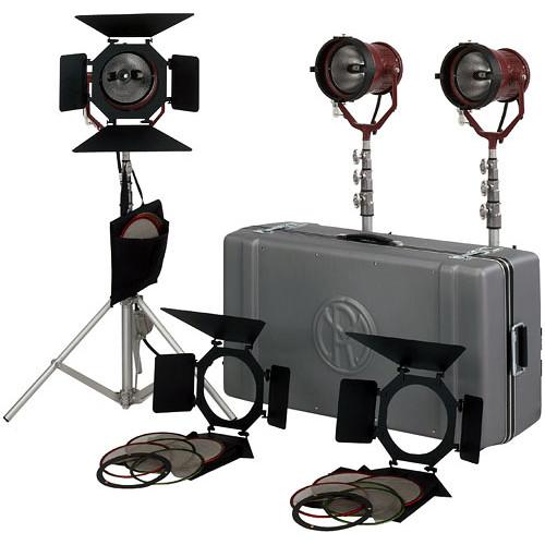 Mole-Richardson Mickey-Mole Open Face 3-Light Kit