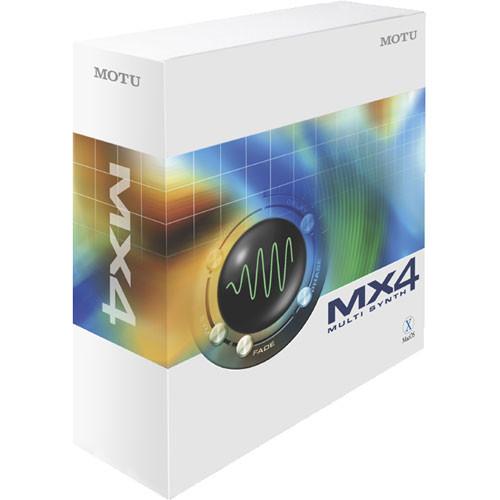 MOTU MX4 Multi-Architecture Synthesis Engine Plug-In for use in Applications that Support MAS, RTAS and Audio Units for Mac OS X