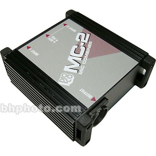 Pro Co Sound MC2 - Microphone Combiner with 2 XLR Female Inputs to 1 XLR Male Output to Console and Polarity Reverse Switch on Second Input