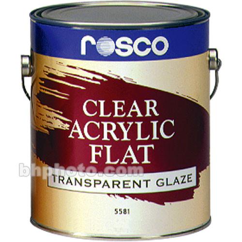 Rosco Clear Flat Acrylic Glaze - 5 Gal.