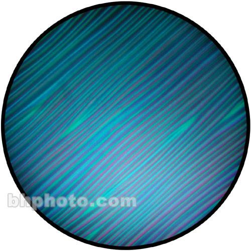 Rosco Colorwave Effects Color Glass Gobo - #33204 - Cyan Strands