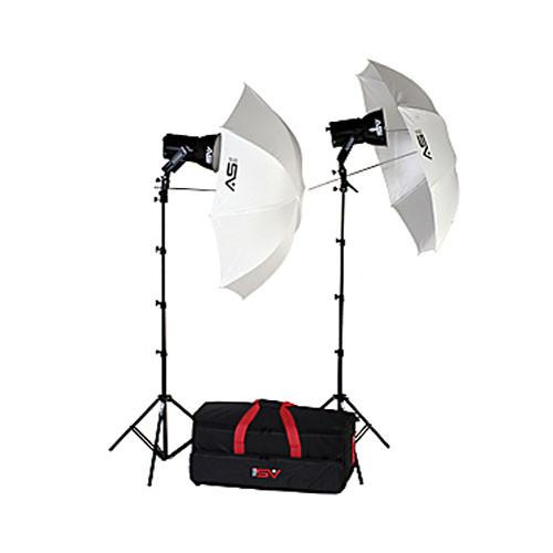 Smith-Victor KQ82 2-Light 1200-Watt Ultra Quartz Location Kit
