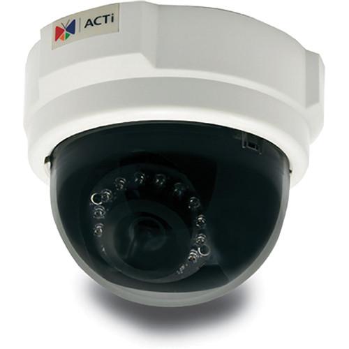 ACTi E53 3 MP Indoor Day & Night Dome Camera with IR Illuminator