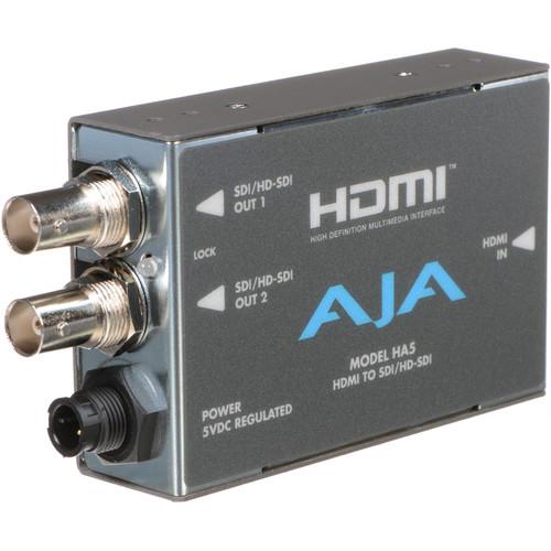 AJA HDMI to SD HD-SDI Video and Audio Converter