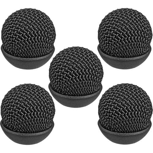 Auray Black Metal Windscreen for Sony ECM-77