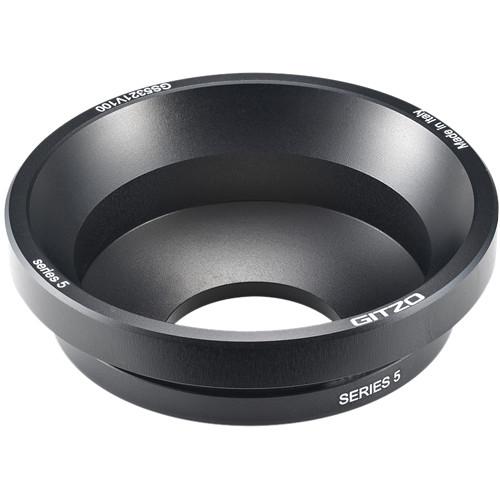 Gitzo Systematic 100mm Half-Bowl Video Head Adapter Series 5