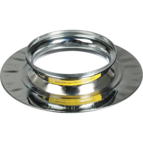 Impact Beauty Dish Adapter for Photogenic and Norman Monolights Flash Heads