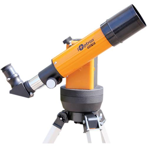 iOptron Solar 60 60mm f 6 Achro Refractor GoTo Telescope with Eyepiece Camera