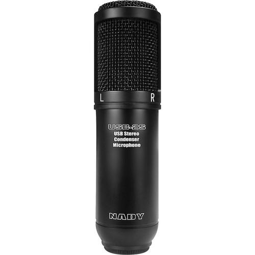 Nady USB-2S Stereo Condenser Microphone