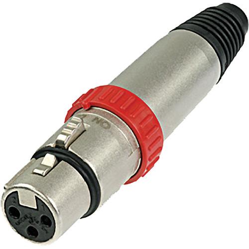 Neutrik NC3FXS 3-Pole XLR Female Cable Connector with Nickel Housing