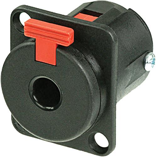 Neutrik NJ3FP6C-B Locking 1 4" 3-Pole Female Phone Jack