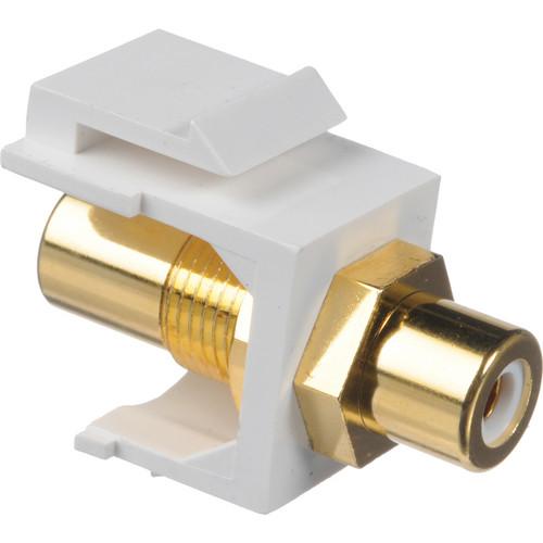 NTW 3KY-FF RCAX-WHT RCA Audio Keystone Coupler
