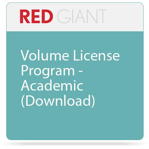 Red Giant Volume License Program - Academic