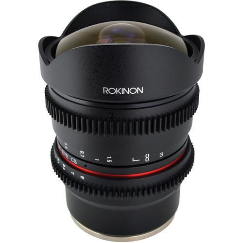 Rokinon 8mm T 3.8 Fisheye Cine Lens for Sony E
