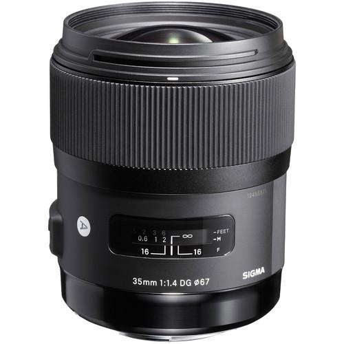 Sigma 35mm f 1.4 DG HSM Art Lens for Sigma SA