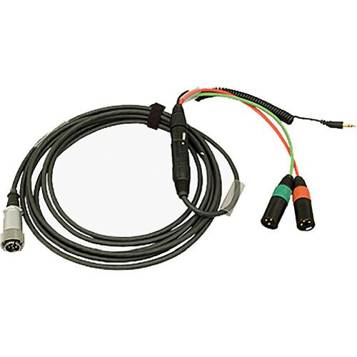 Ambient Recording HBN10Y7-35 Hirose 10-Pin Male to 7-Pin XLR Male Breakaway Cable with Y Cable