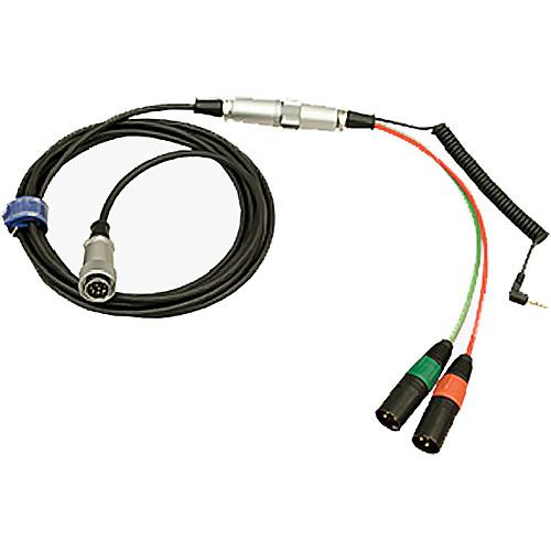 Ambient Recording Straight Mixer Camera Loom Hirose 10-Pin with HBY10-35W Breakout Cable