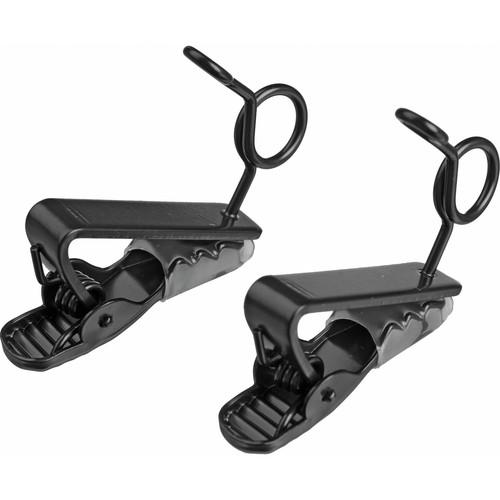Auray Lav Mic Tie Clips for Sony ECM-77