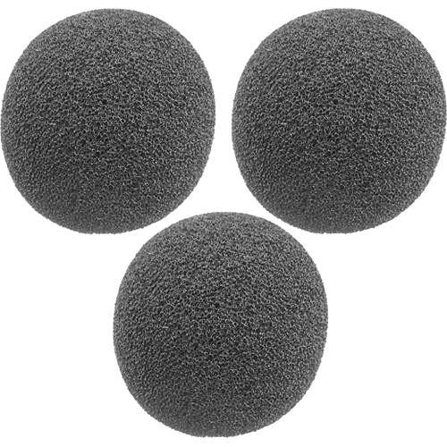 Auray WLF-038-3R Foam Windscreens for 3 8" Diameter Microphones