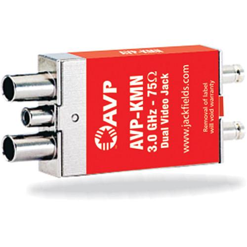 AVP AVP-KMN 3GHz Normaled Non-Terminating Microsize Dual Video Jack