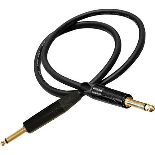 Canare GS-6 Guitar Cable with Neutrik Straight Plug Connectors - 10