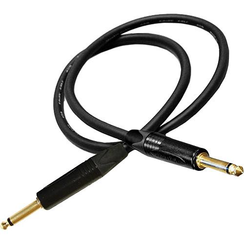 Canare GS-6 Guitar Cable with Neutrik Straight Plug Connectors - 25