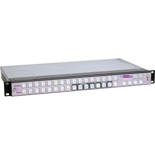 Grass Valley NVISION Compact CQX 16 x 8 3G Router with Clean & Quiet Switching