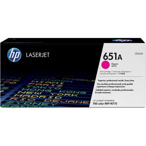 HP 651A Magenta Toner Cartridge