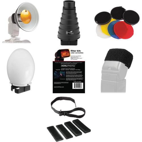Impact Syl Arena Strobros On-Camera Flash Light-Modifier Kit