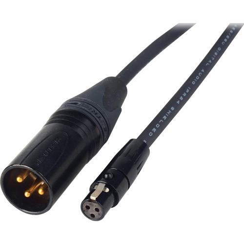 Laird Digital Cinema TA3F 3-Pin Female Mini-XLR to 3-Pin XLR Male Cable