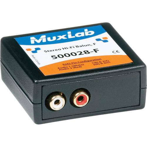 MuxLab 500028-F Stereo Hi-Fi Balun