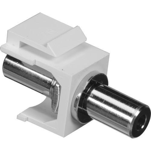 NTW 3KY-FF 3.5-WHT 3.5mm Stereo Audio Keystone Coupler