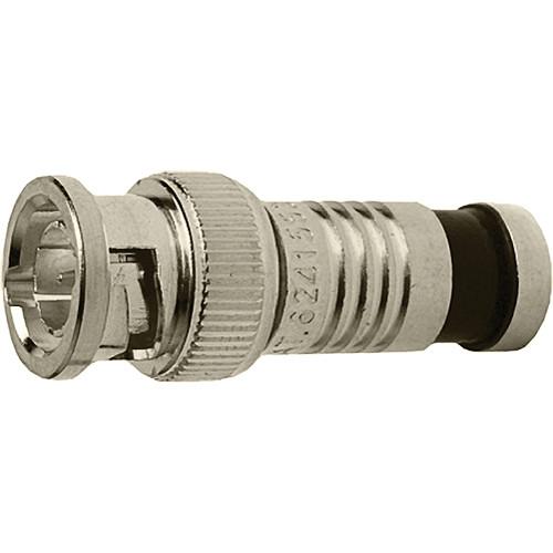 Platinum Tools BNC-Type Nickel SealSmart Coaxial RG6 Quad Connector