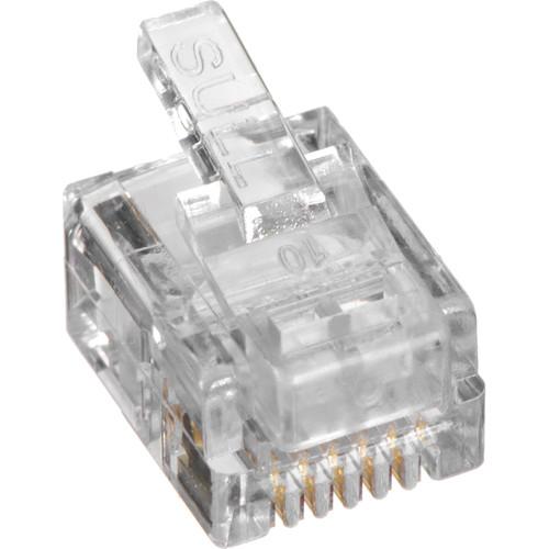 Platinum Tools EZ-RJ12 11 Connector with Standard Tab