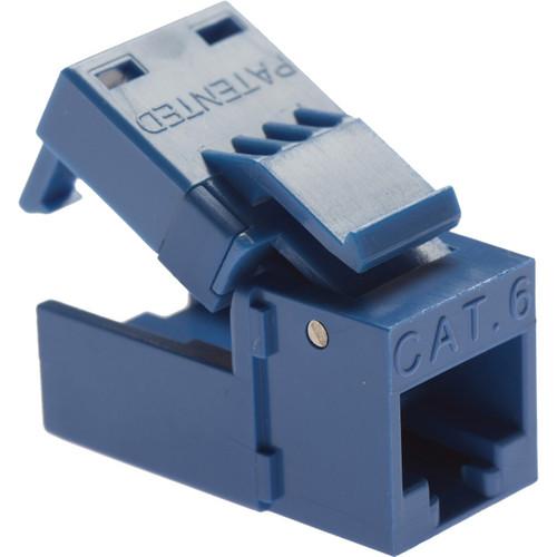 Platinum Tools EZ-SnapJack- Cat6 Blue,
