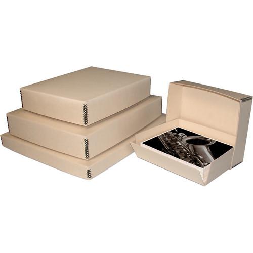 Print File 17.5 x 22.5 x 3" Drop-Front Metal Edge Archival Storage Box