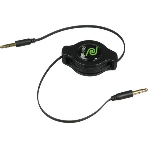 ReTrak Retractable 3.5mm MP3 Player to Car Stereo Cable