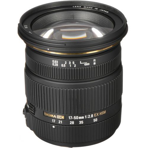 Sigma 17-50mm f 2.8 EX DC HSM Lens for Sony A