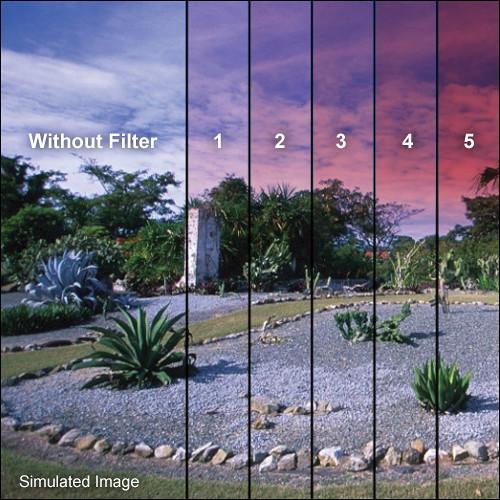 Tiffen 5.65 x 5.65" 3 Red Soft-Edge Graduated Filter