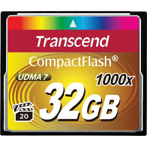 Transcend 32GB CompactFlash Memory Card Ultimate