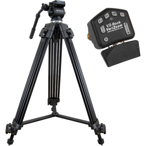 VariZoom VZ-TK75A-ROCK Video Tripod System & VZ-Rock LANC Control Kit