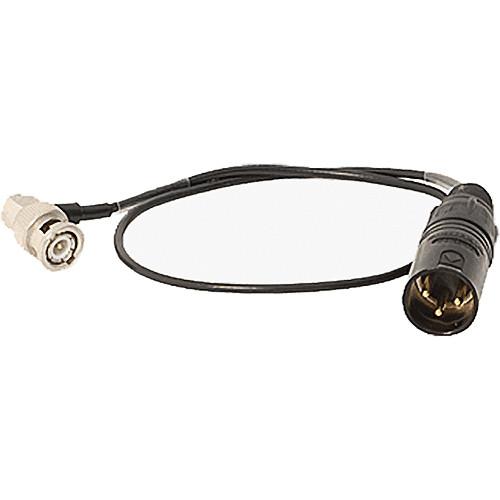 Ambient Recording 15.8" Right Angle to 3-Pin XLR Male Timecode-Out Cable for Timecode Clockit Devices